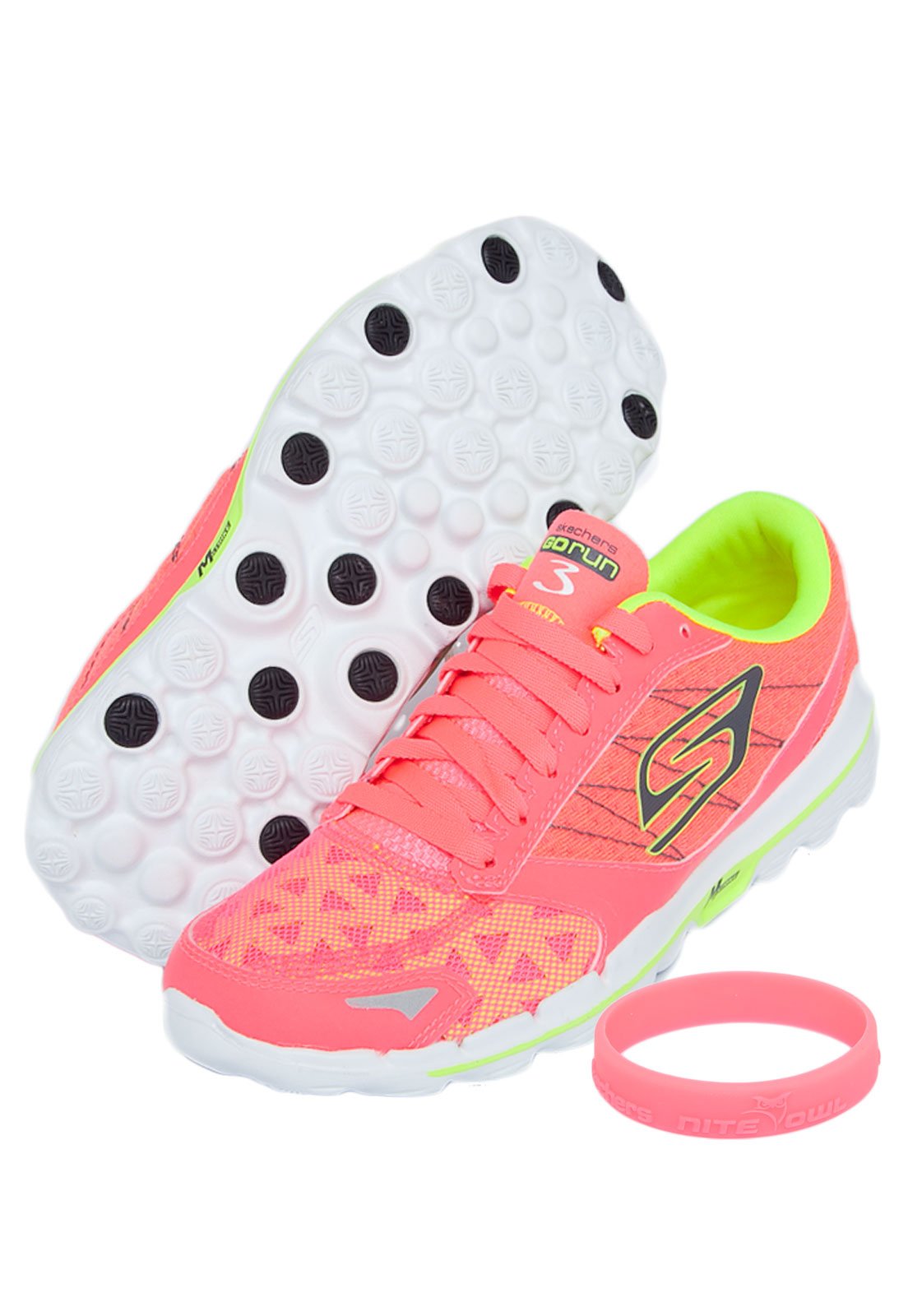 Skechers go run 3 on sale rosas