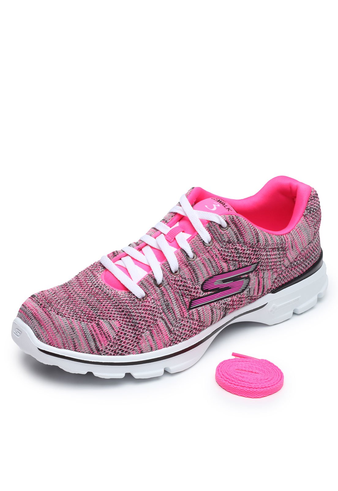 Skechers go shop walk 3 rosas