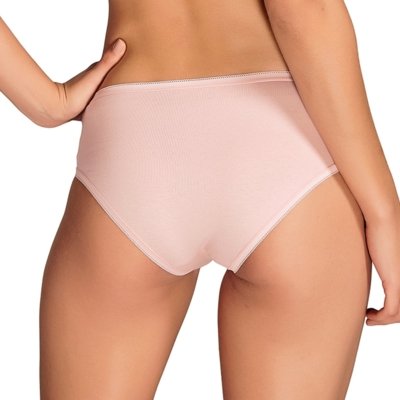 Calcinha Biquíni Basic Midi Sloggi 24529 Rosa
