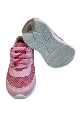 Tênis Infantil Solzim Led Rosa