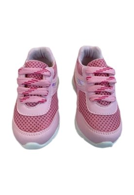 Tênis Infantil Solzim Led Rosa