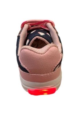 Tênis Infantil Solzim Led Rosa
