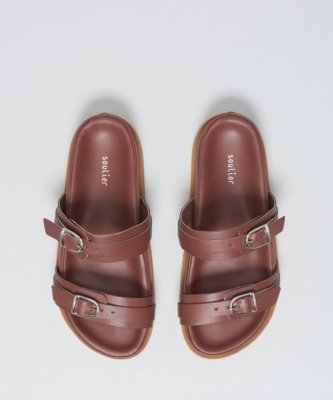 Rasteira Anatomica Soft Babi - Terra 36 - terra
