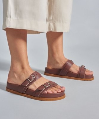 Rasteira Anatomica Soft Babi - Terra 36 - terra
