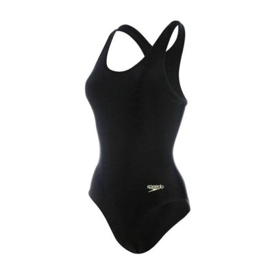 Maiô Speedo Racerback Preto Preto