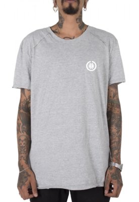 Camiseta Stoned Longline Gold Basic Cinza Menor preço em Camiseta Stoned Longline Gold Basic Cinza