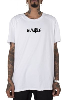 Menor preço em Camiseta Stoned Longline Gold Humble Branco.