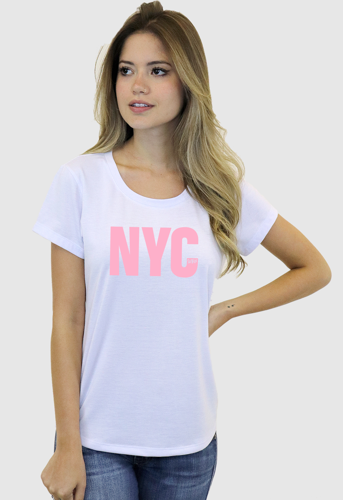 t shirt new york feminina
