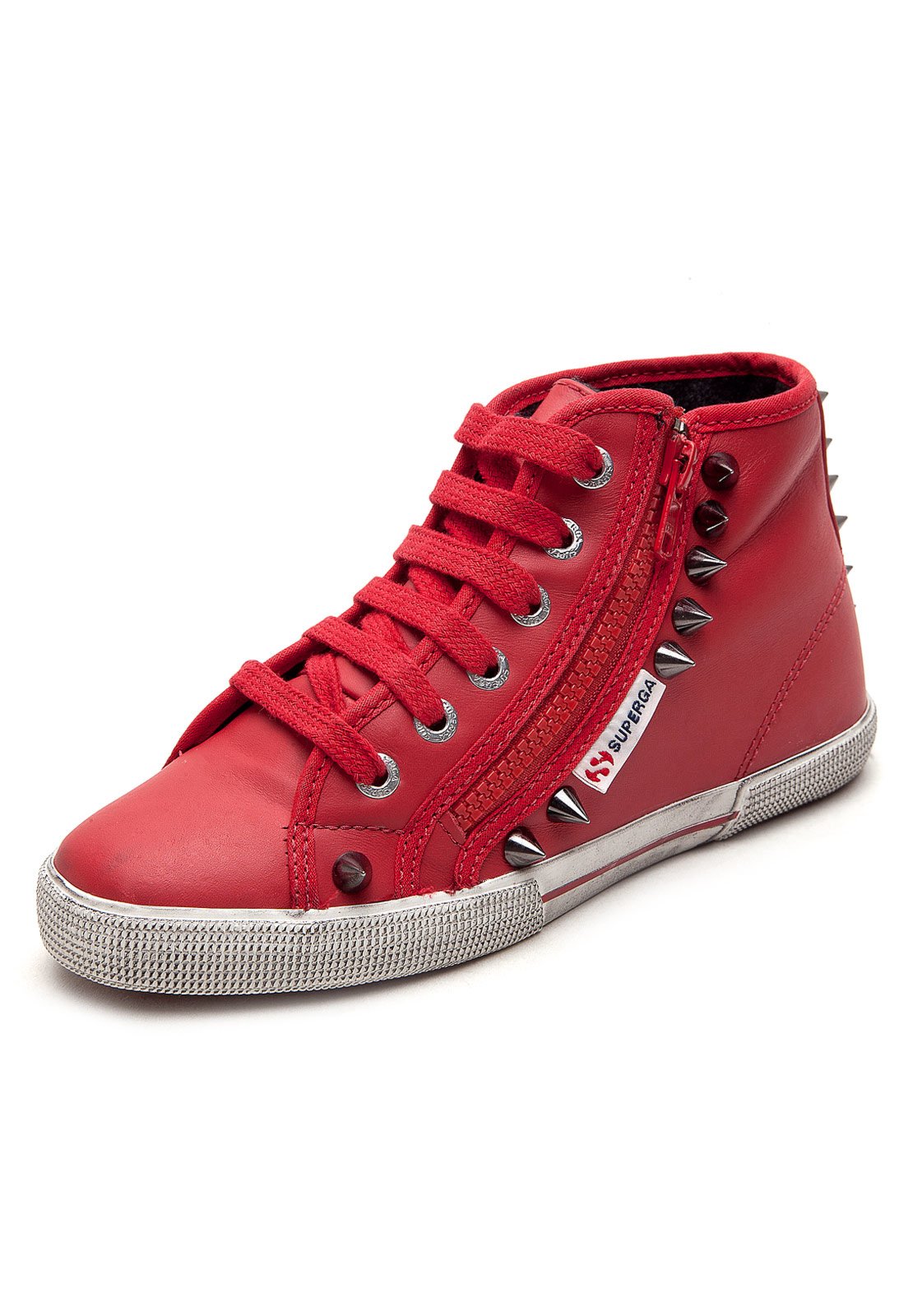 tenis superga couro