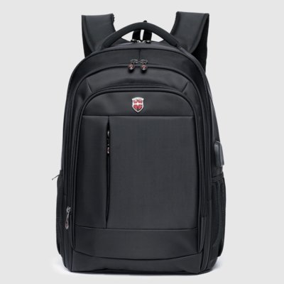 Mochila Swissport Masculina Usb Notebook Moderna Trabalho Preto B ...