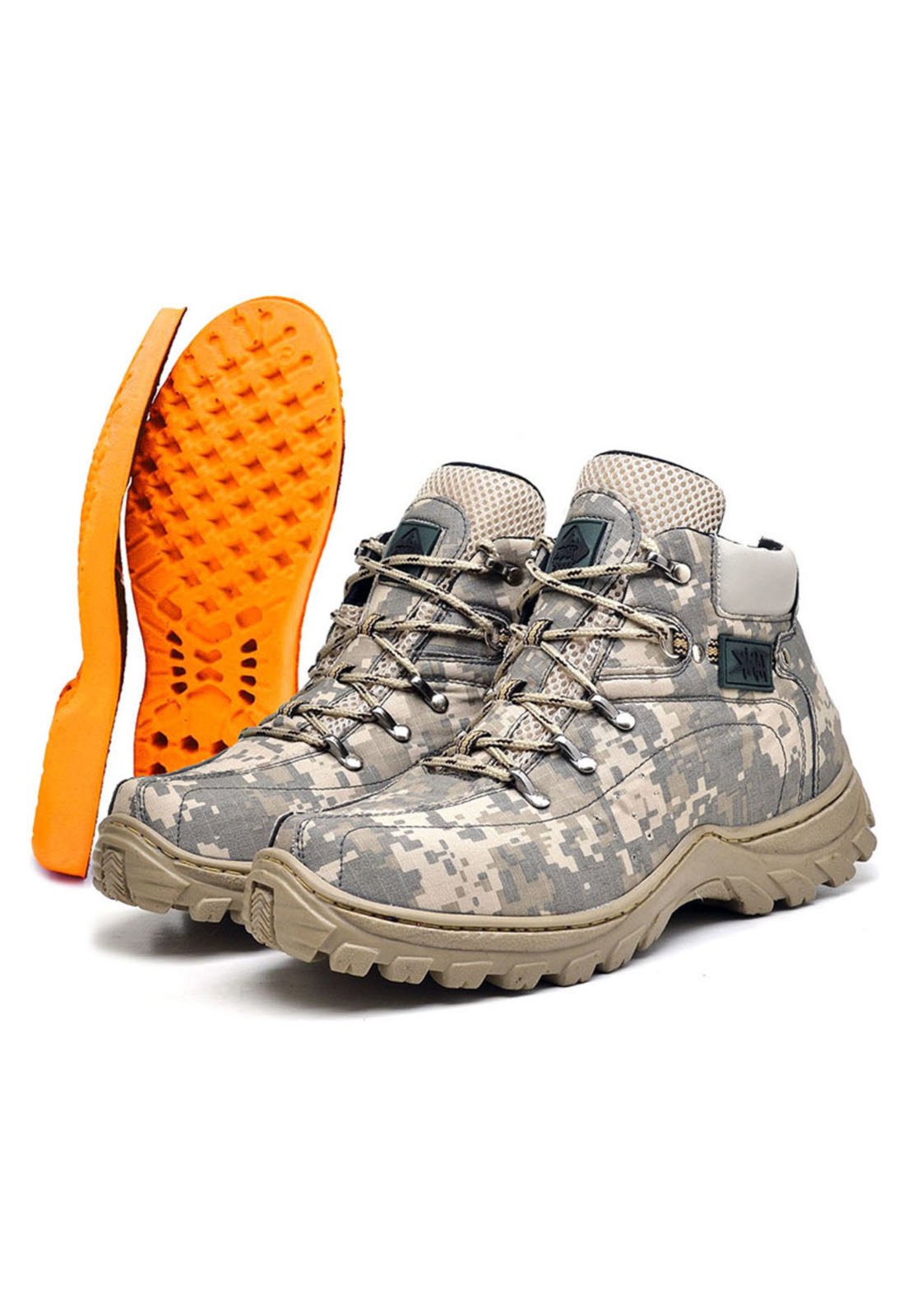 bota adventure camuflada