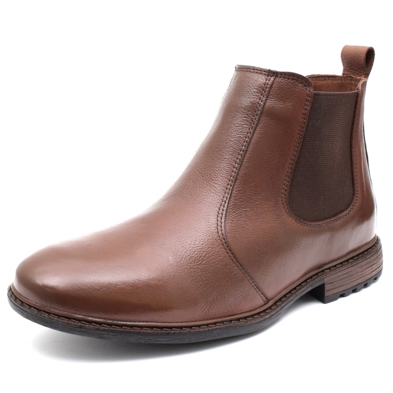 Bota Masculina London Brown Conhaque