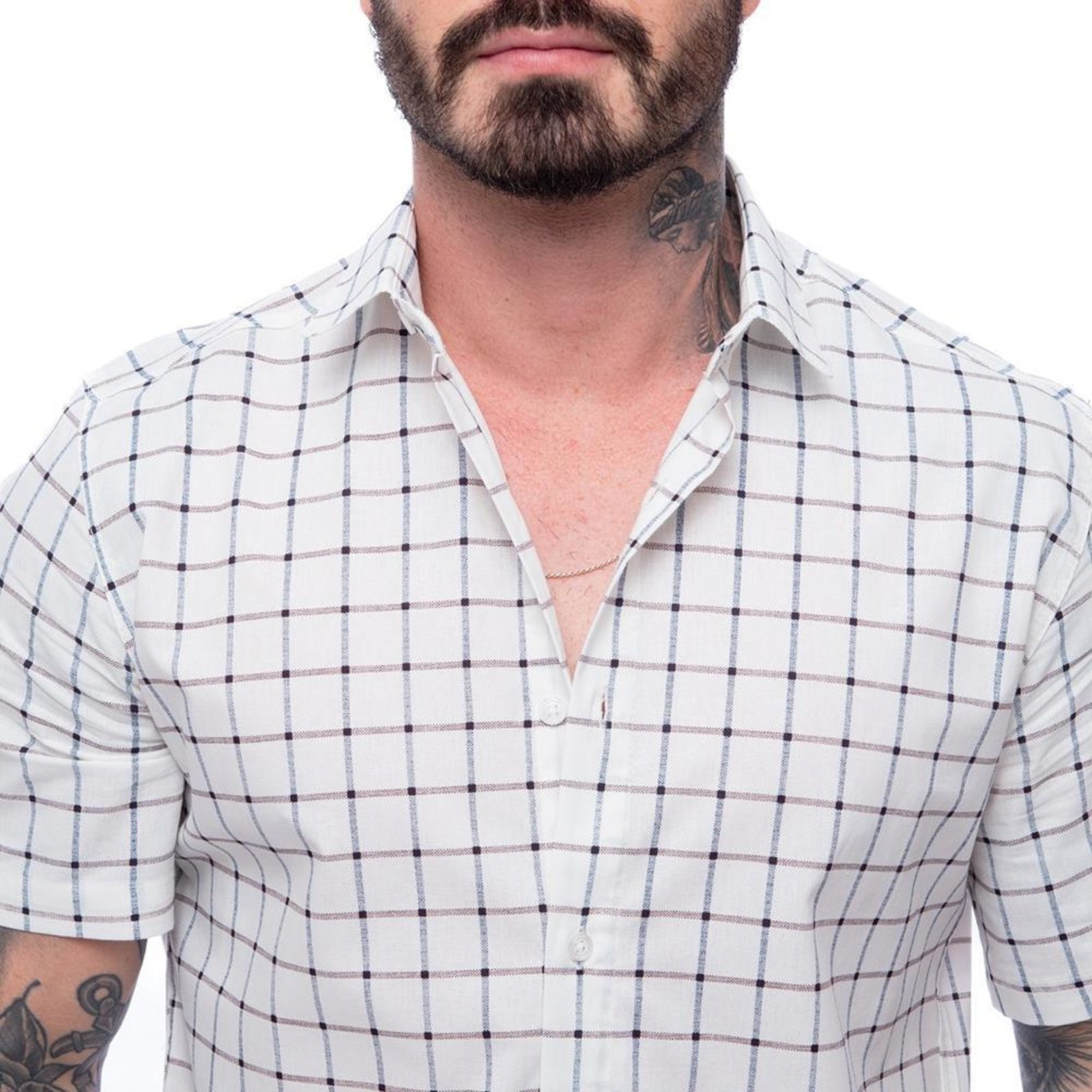 Camisa xadrez masculina fashion dafiti