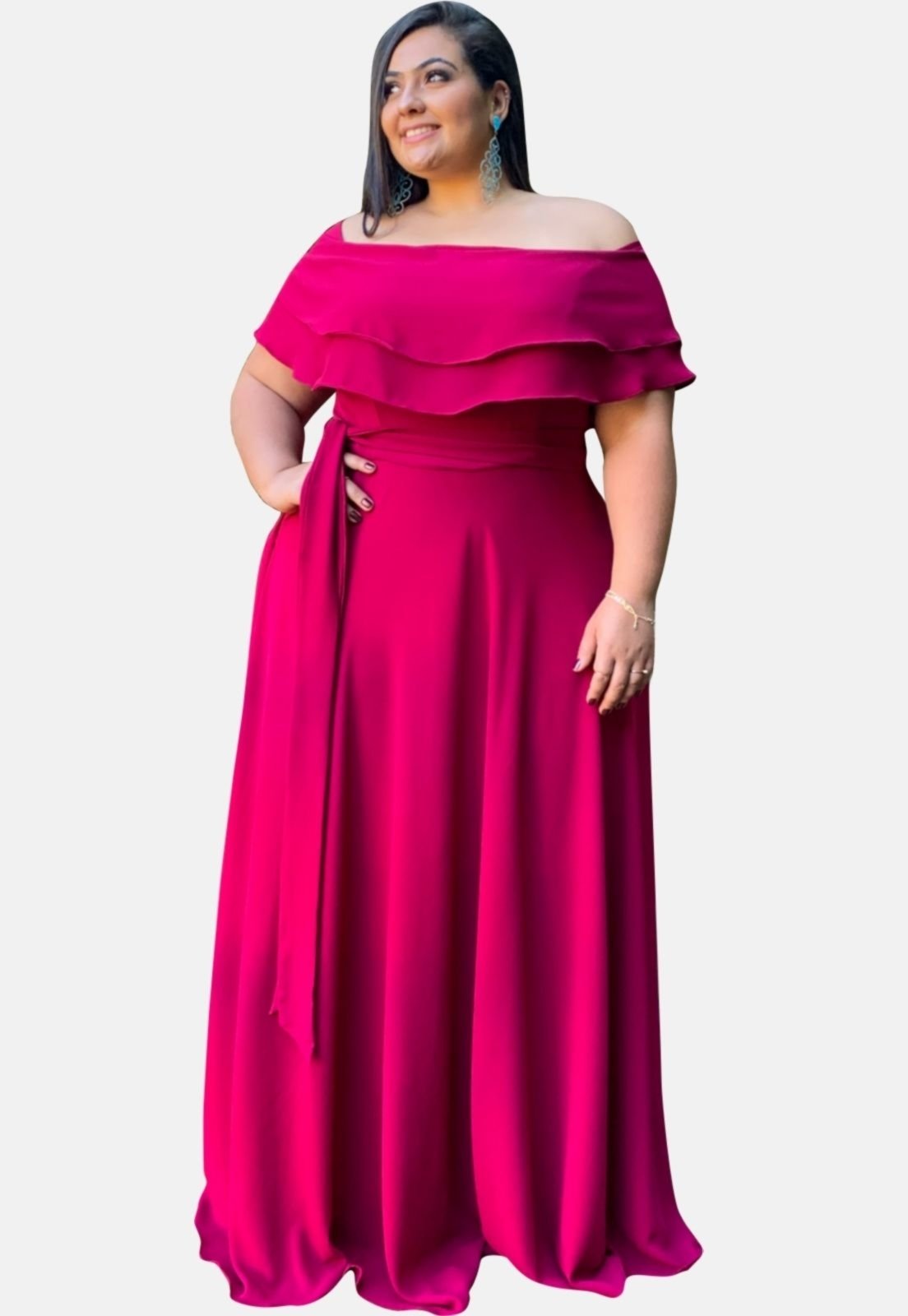 vestido de madrinha pink