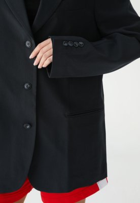 Blazer TOPSHOP Maxi Grafite