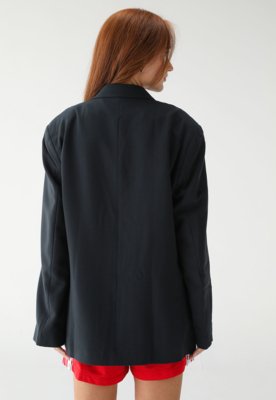 Blazer TOPSHOP Maxi Grafite