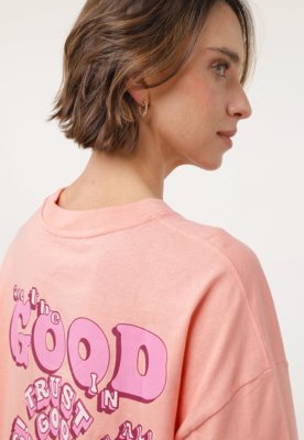 Blusa TOPSHOP Inner Voice Coral