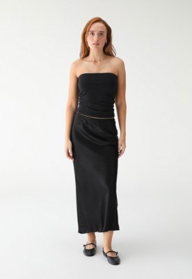 Saia TOPSHOP Midi Lisa Preto