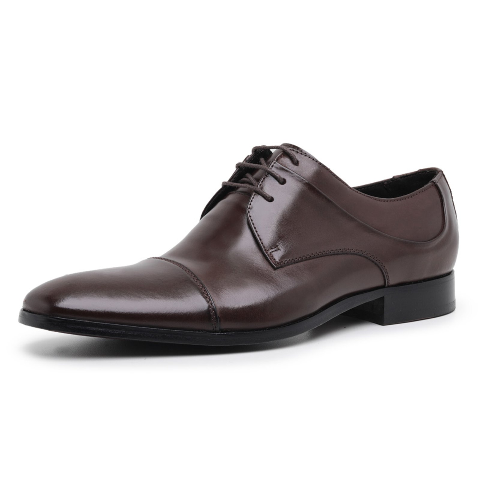 sapato de couro masculino confortavel