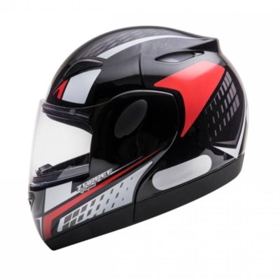 Capacete Taurus Zarref V4 Grafic Preto e Vermelho Menor preço em Capacete Taurus Zarref V4 Grafic Preto e Vermelho
