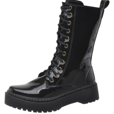 bota casual preta