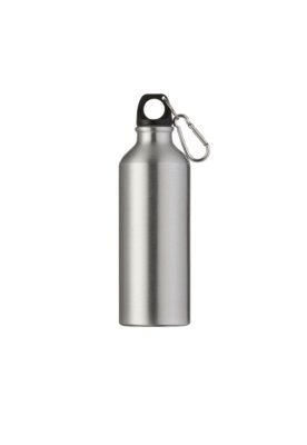 Garrafa Squeeze 500ml Alumínio Tampa com Mosquetão Prata . Menor preço em Garrafa Squeeze 500ml Alumínio Tampa com Mosquetão Prata .