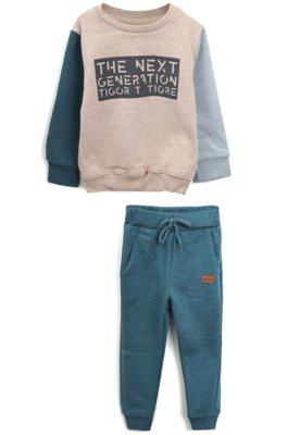 Conjunto 2pçs Tigor T. Tigre Longo Menino Escrita Nude é boa?