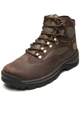 Bota couro timberland brooklyn low sale preta