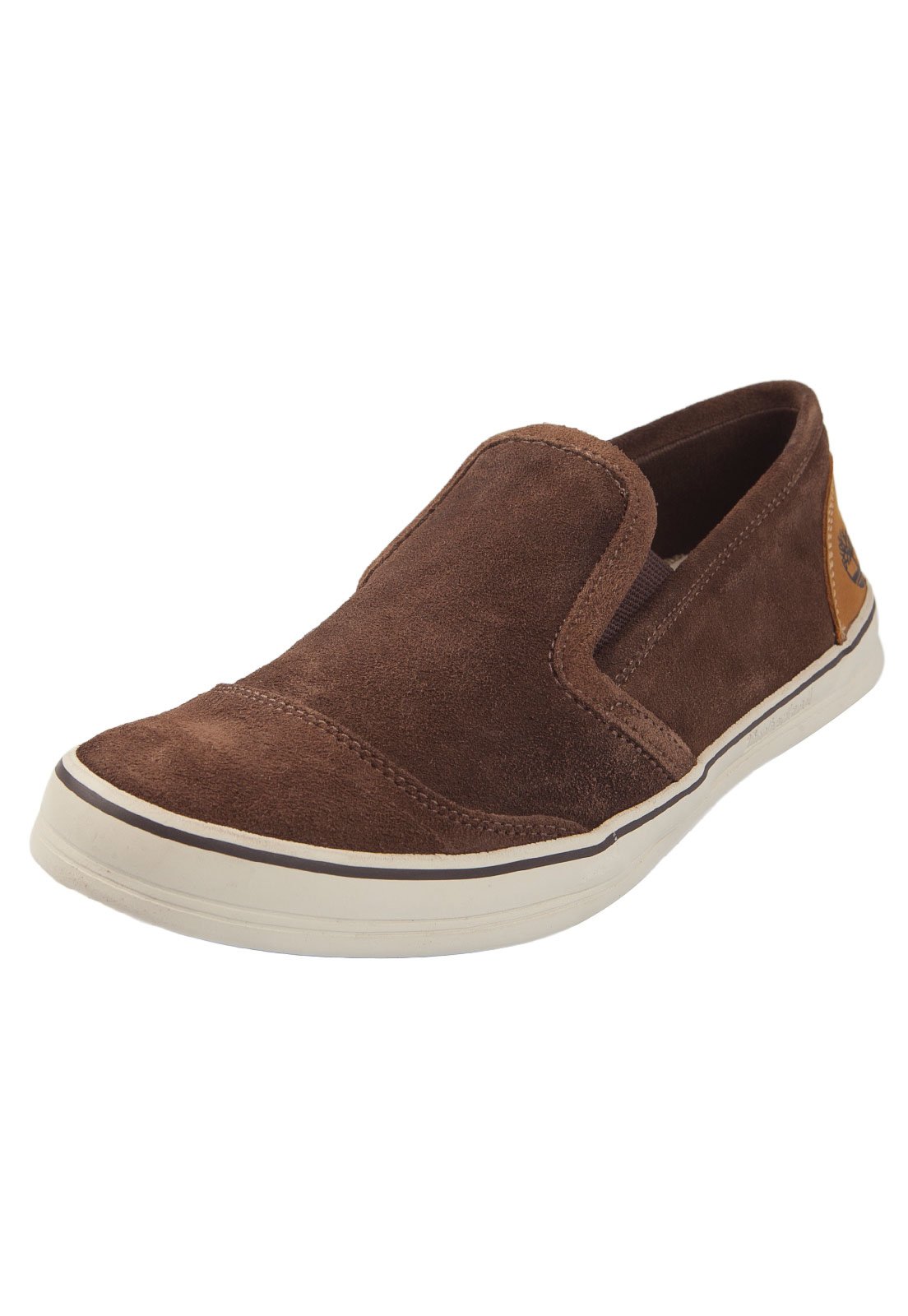 tenis slip on marrom