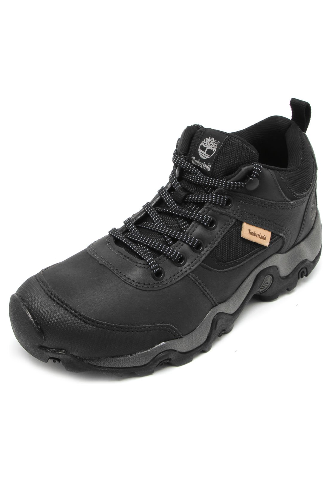 Tenis de best sale couro timberland