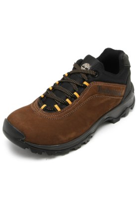 Tênis Couro Timberland Nabi 5 Marrom Menor preço em Tênis Couro Timberland Nabi 5 Marrom