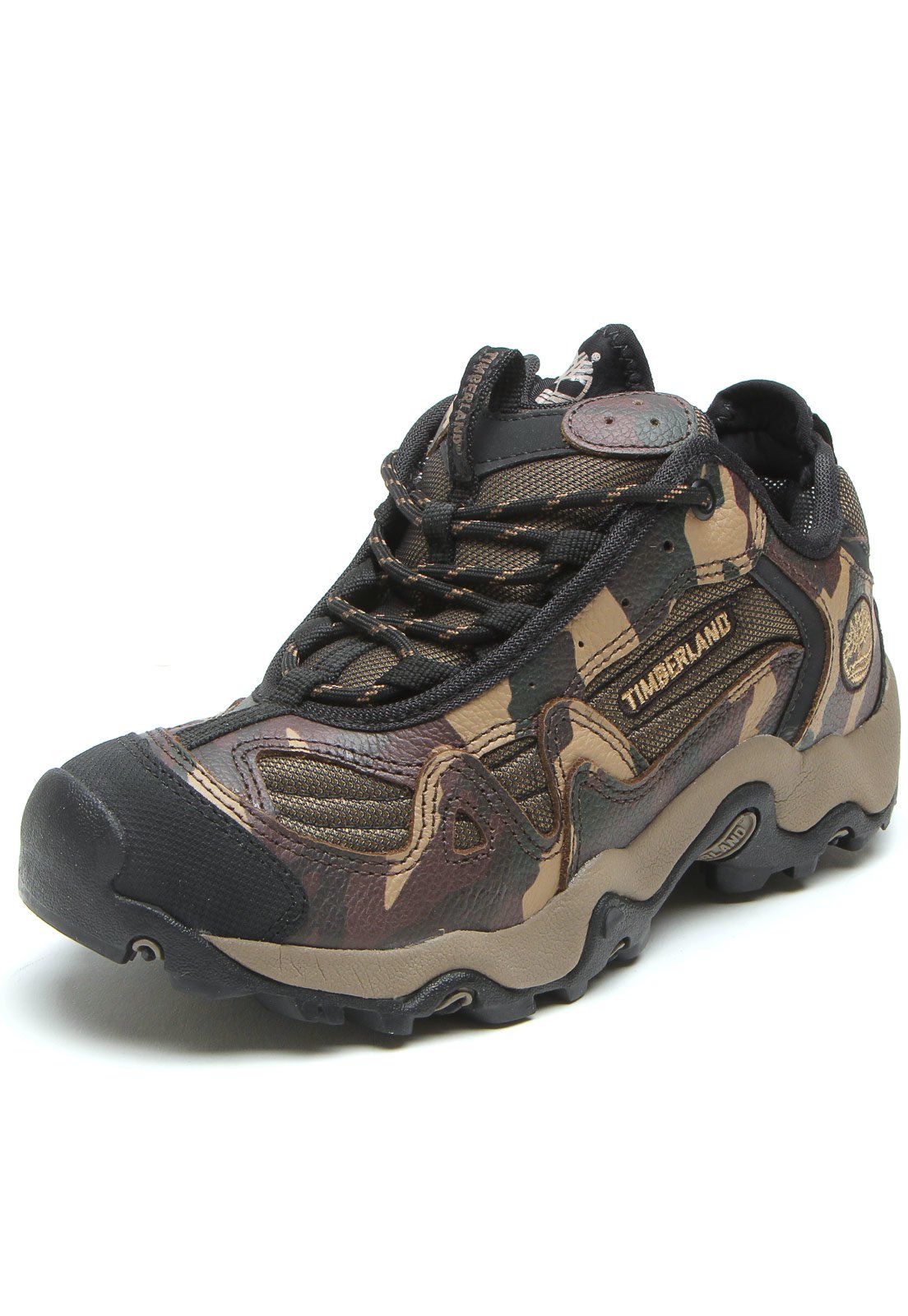 Timber cheap tenis camuflada