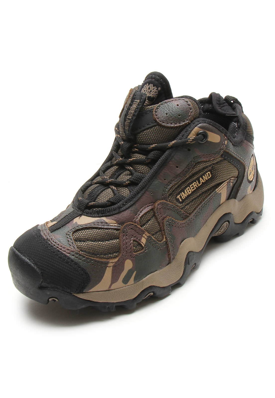 Tenis timberland sales verde militar