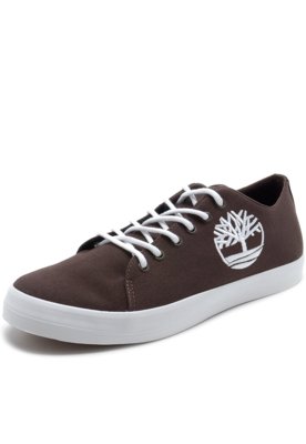 Tênis Timberland Logo Marrom Menor preço em Tênis Timberland Logo Marrom
