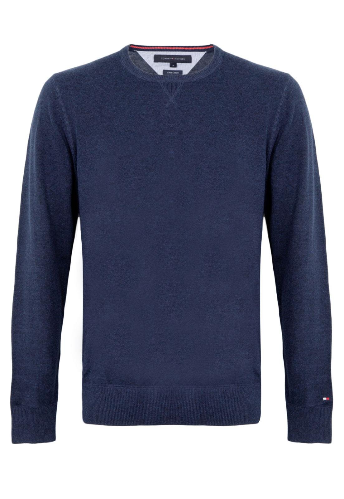camisa de linho tommy hilfiger