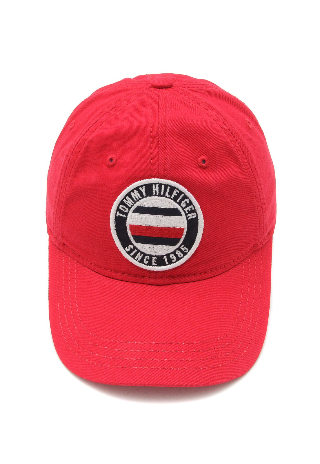 Boné Tommy Hilfiger Logo Vermelho - Compre Agora