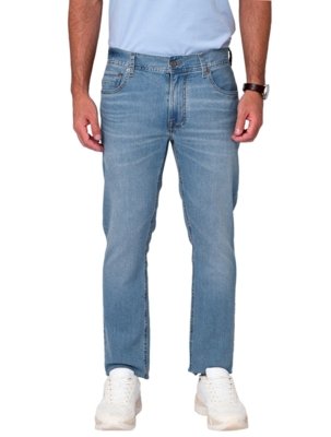 Menor preço em Calça Tommy Hilfiger Jeans Masculina Straight Denton Lucas Azul