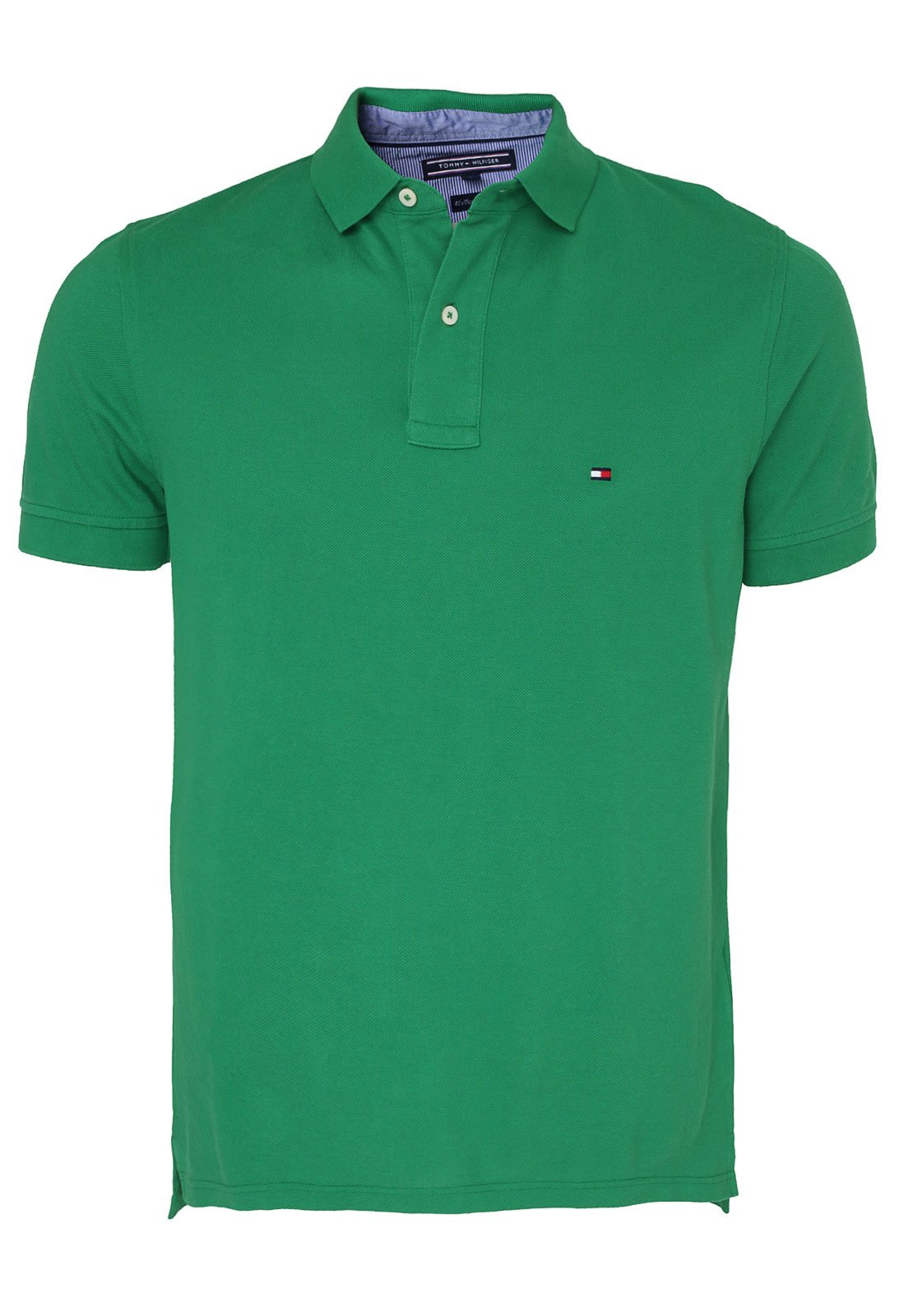 Camisa Polo Tommy Hilfiger Knit Verde - Compre Agora | Dafiti Brasil