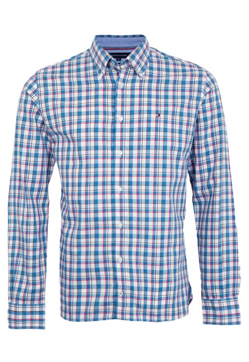 camisa xadrez tommy feminina