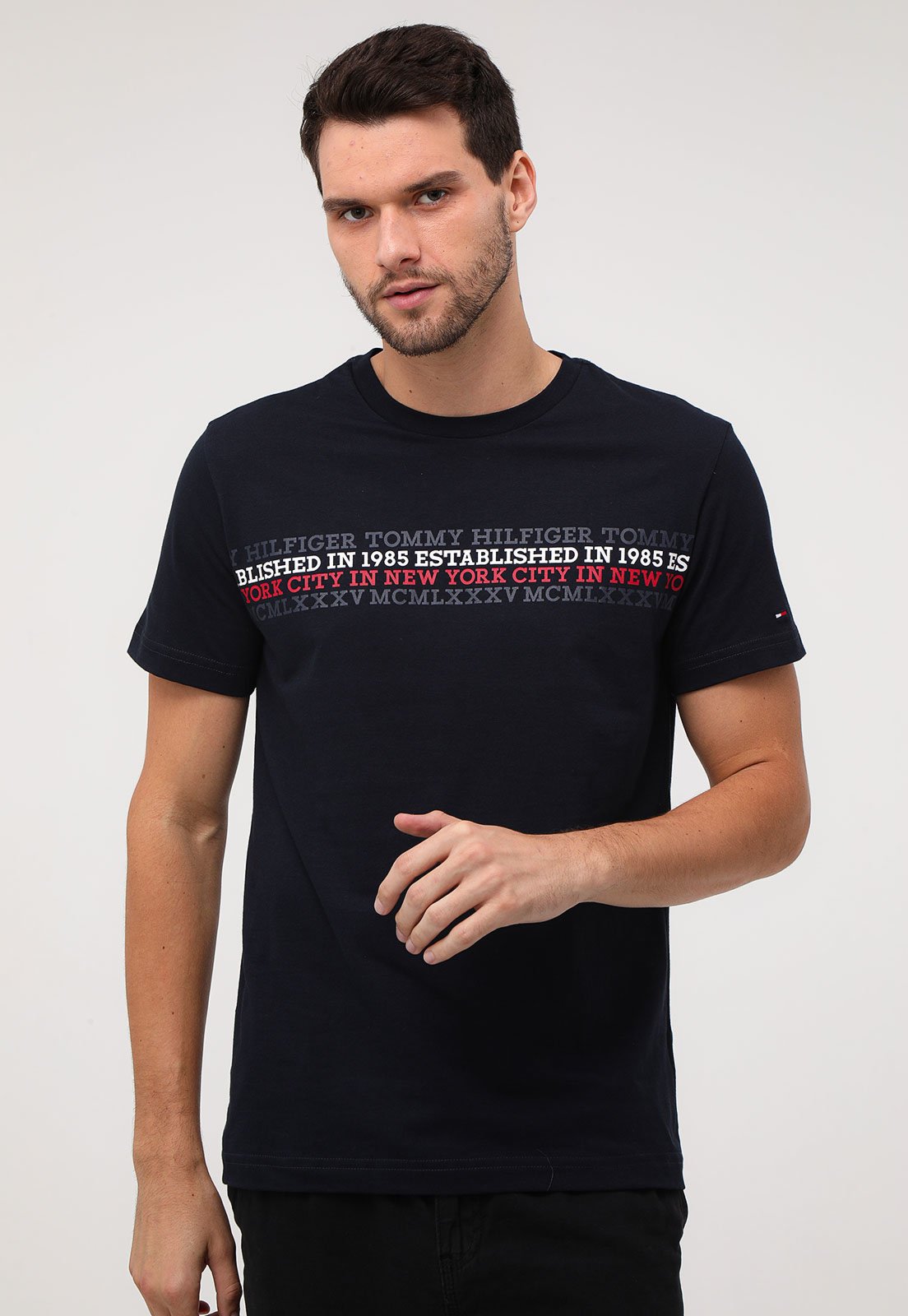 Camiseta Tommy Hilfiger New York Marinho