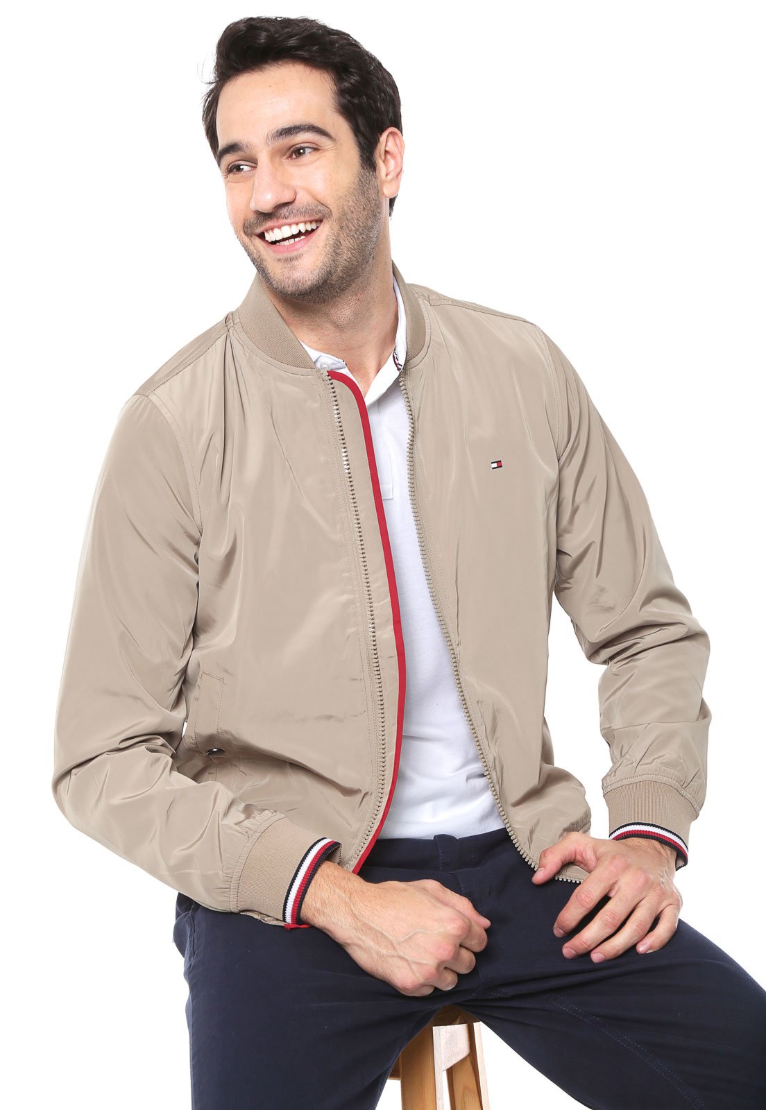 jaqueta bomber tommy