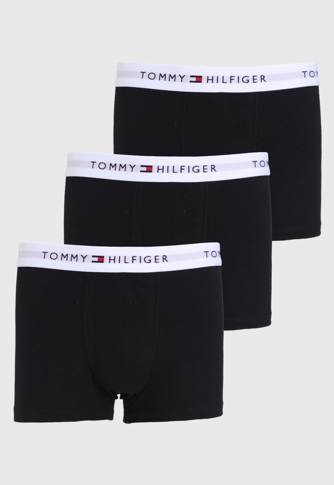 Cueca Tommy Hilfiger Boxer Logo Azul - Compre Agora