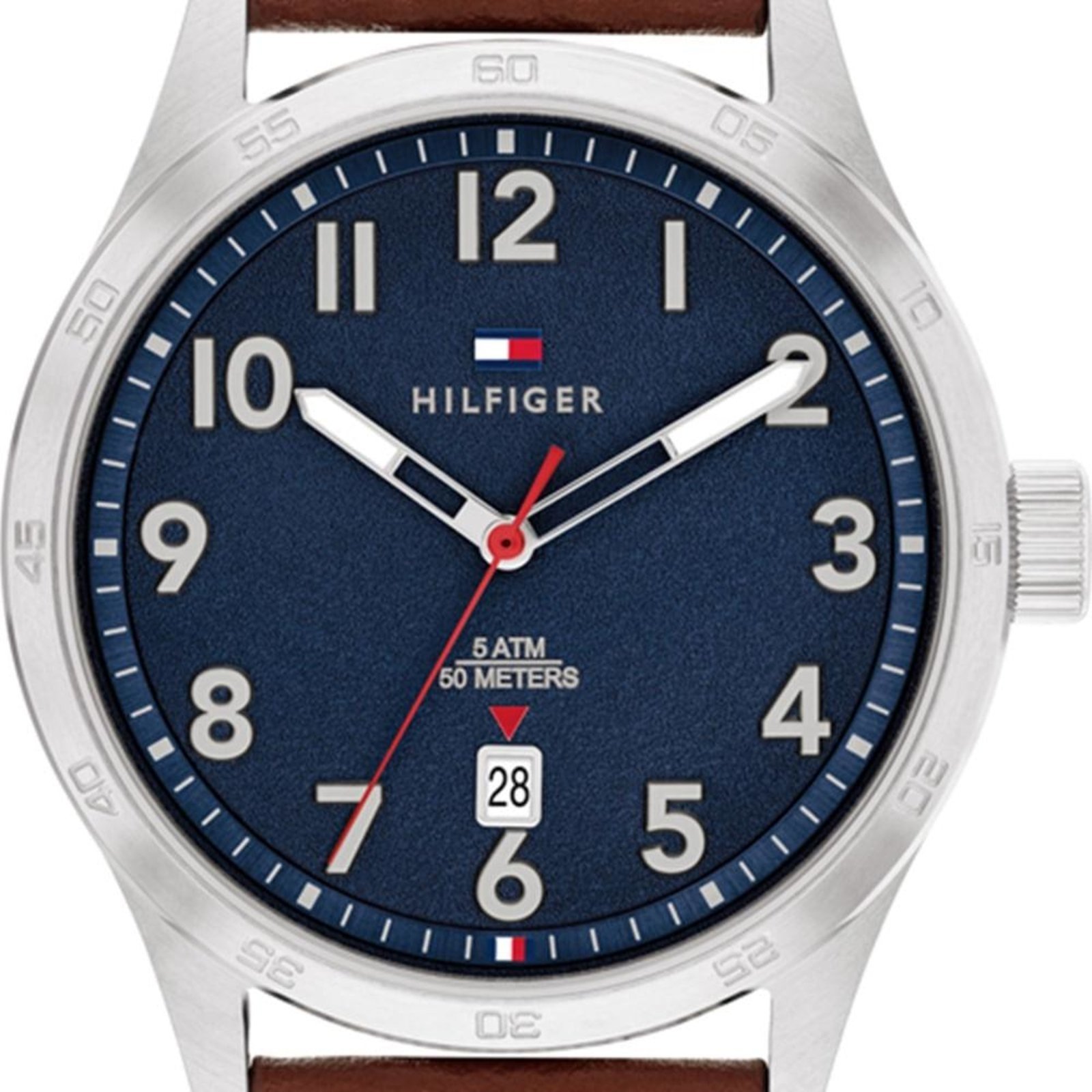 Relógio Tommy Hilfiger Masculino Couro Marrom 1710559