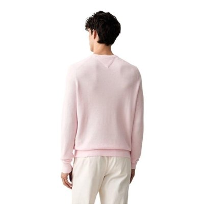 Suéter Tommy Hilfiger Essential Structure Crew Neck Rosa