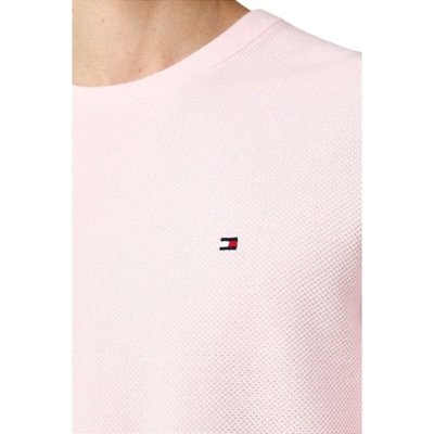 Suéter Tommy Hilfiger Essential Structure Crew Neck Rosa
