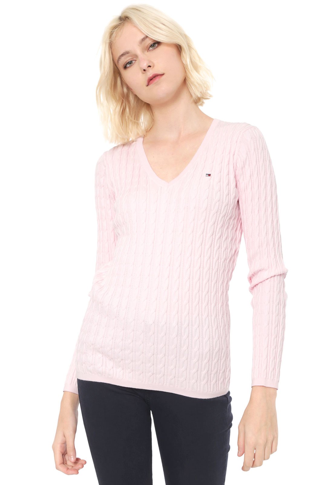 Sueter tommy hilfiger hot sale feminino