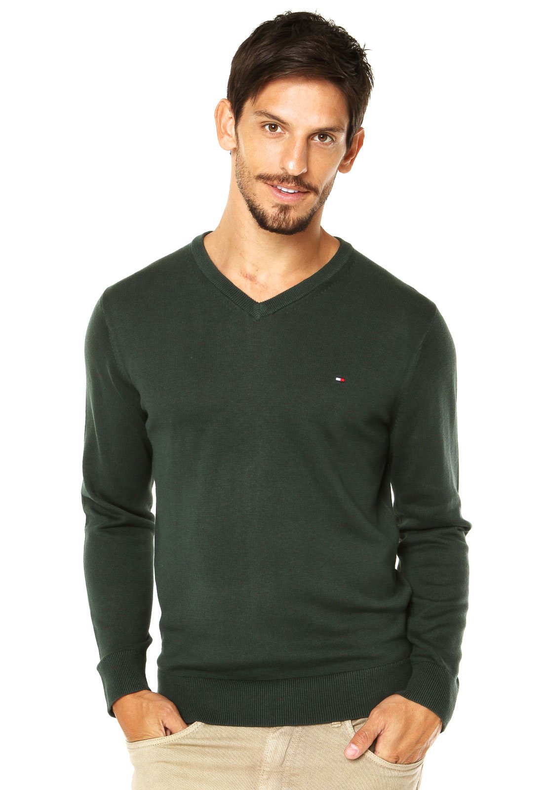 Sueter tommy best sale hilfiger verde