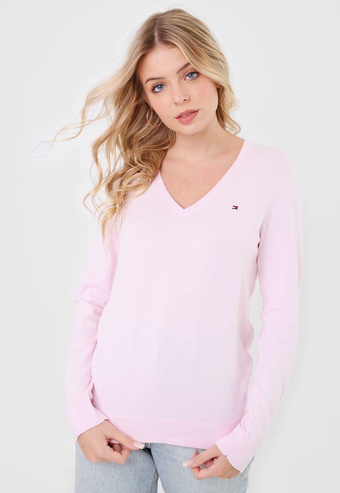 Sueter cheap rosa feminino