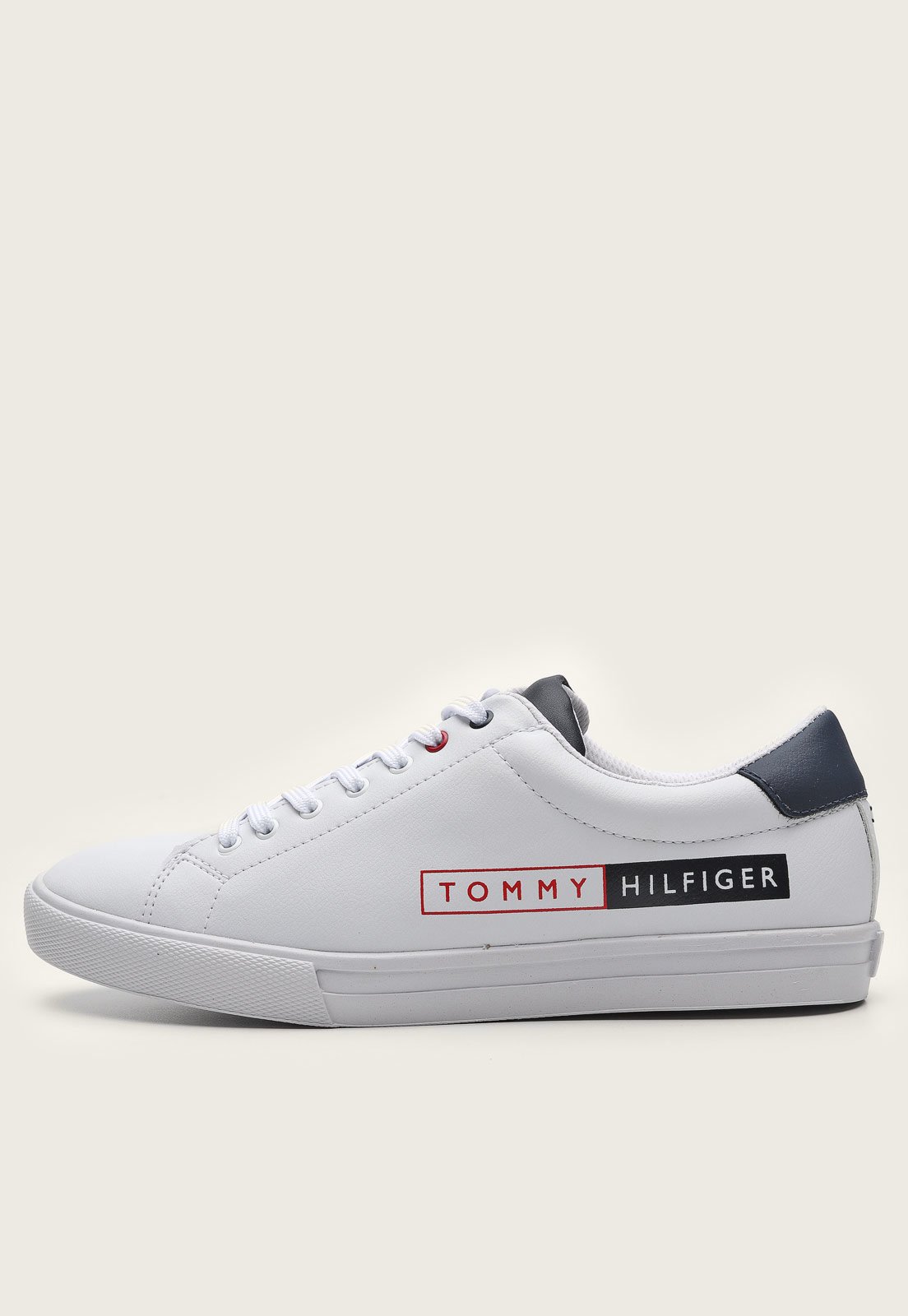 Tênis Tommy Hilfiger Masculino Couro Hockney 12Y Box Sneaker