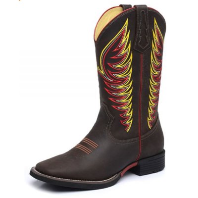 Bota Top Franca Shoes Country Chocolate Menor preço em Bota Top Franca Shoes Country Chocolate